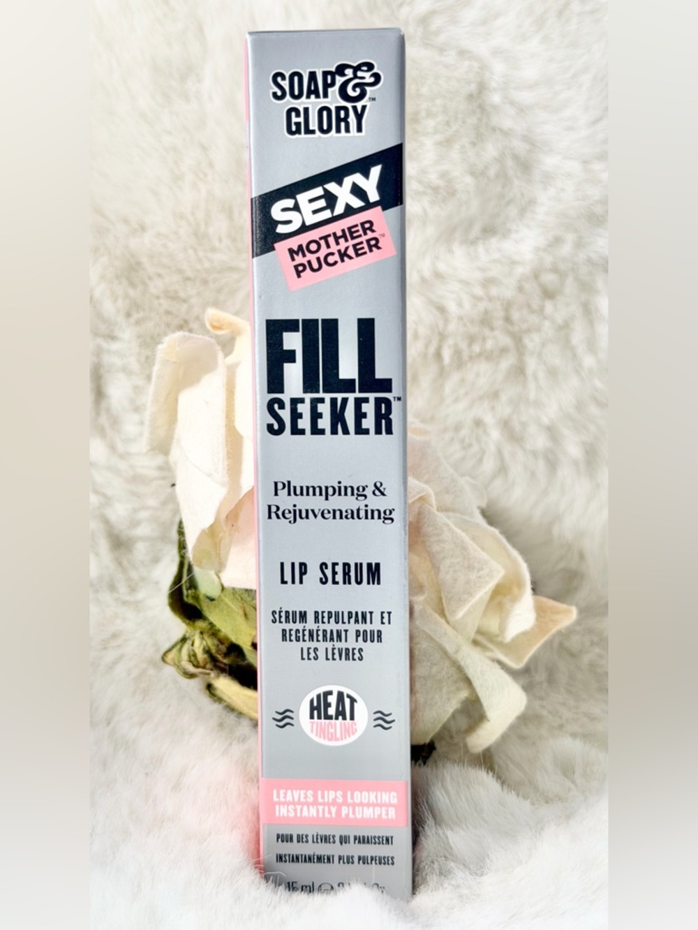 New with tags Soap & Glory FILL SEEKER  Lip Serum -PLUMPS & Rejuvenates Lips